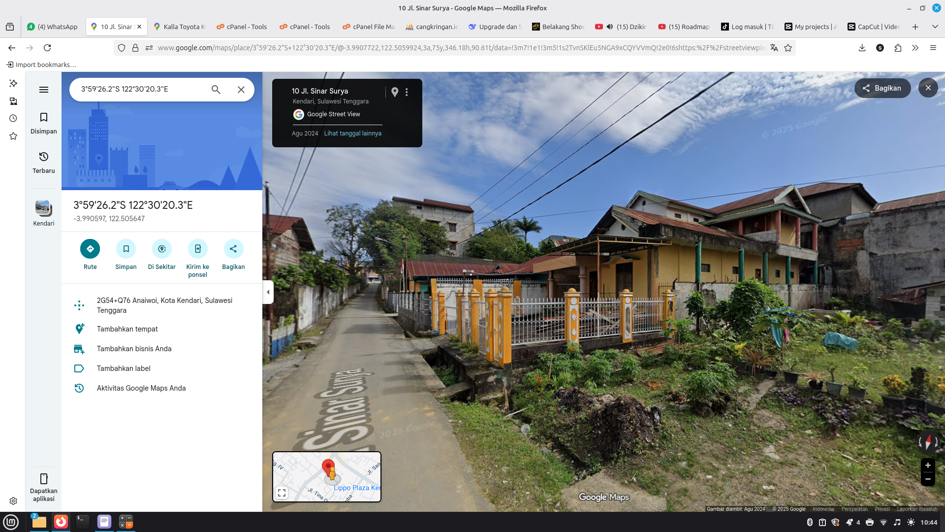 Belakang Showroom Hadji Kalla